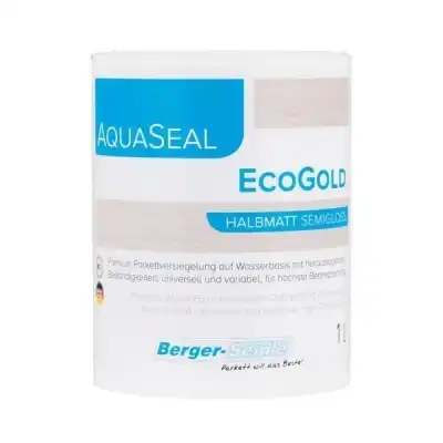 однокомпонентный акрилово-полиуретановый на водной основе «Berger Aqua-Seal EcoGold» 1л