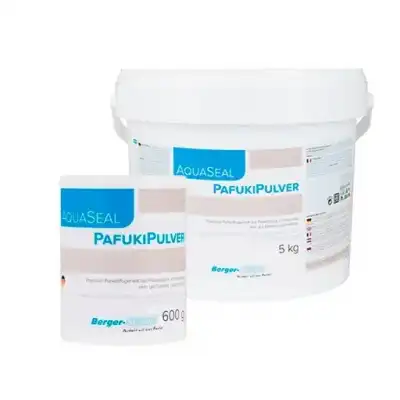 порошкообразная шпатлевочная масса Berger «Aqua-Seal Pafuki Pulver» 0.6л
