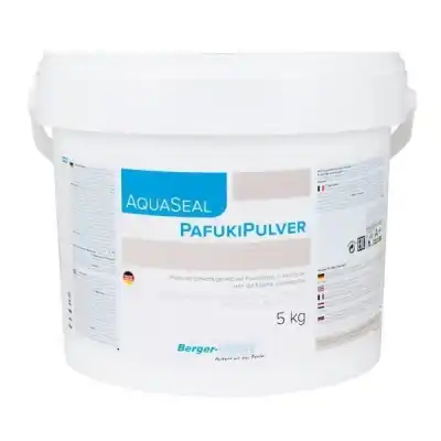 порошкообразная шпатлевочная масса Berger «Aqua-Seal Pafuki Pulver» 5л