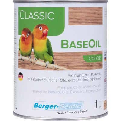 Натуральное масло глубокого проникновения «Berger Classic Base Oil Color» 0.125л