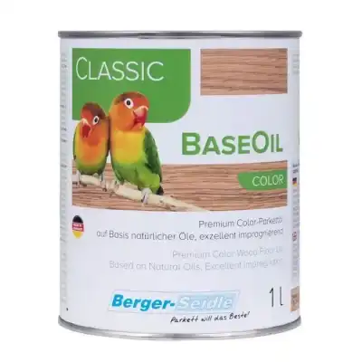 Натуральное масло глубокого проникновения «Berger Classic Base Oil Color» 1л