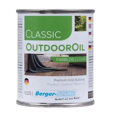 для наружных и внутренних работ «BERGER OutdoorOil» 0.125л