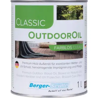 для наружных и внутренних работ «BERGER OutdoorOil» 1л