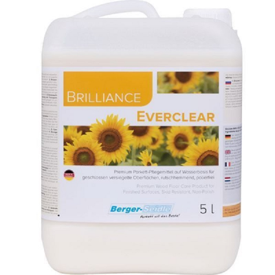 Препятствующее скольжению средство по уходу за лакированным паркетом Berger «Everclear» 5л