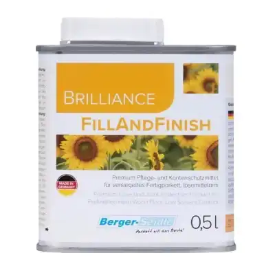 Средство для первичного ухода для паркета с заводским покрытием Berger «Fill-and-Finish» 0,5 л
