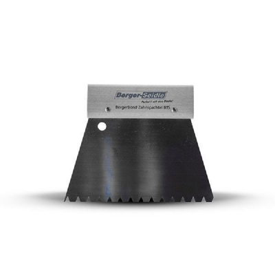 Профессиональный зубчатый шпатель для нанесения паркетного клея «Berger Bond Zahnspachtel»