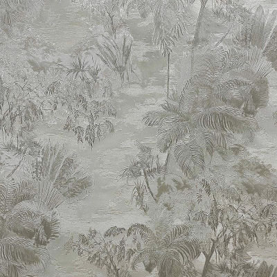 MS10411 уни серо-серебристые пальмы