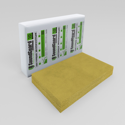 Плита звукопоглощающая SoundGuard ЭкоАкустик ЛАЙТ 10 					