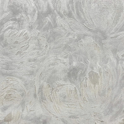 HK63353 мотив пион серый