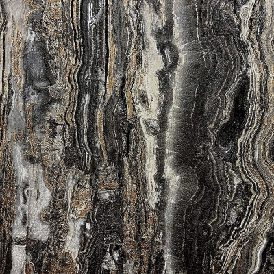 HK63926 мотив кора черная с золотом