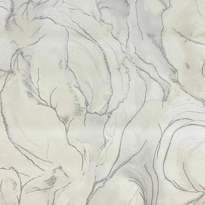 HK66202 мотив облачный муар ванильно-серый c глитером