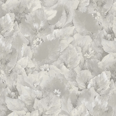 WG5115 мотив листья голубовато серебристые