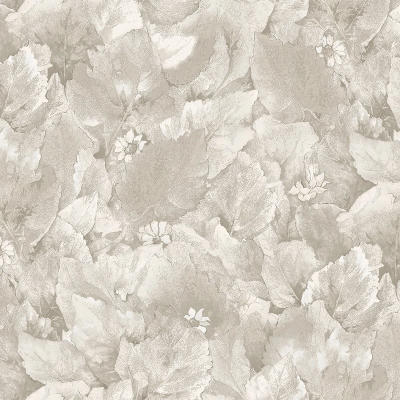 WG5117 мотив листья серо серебристые