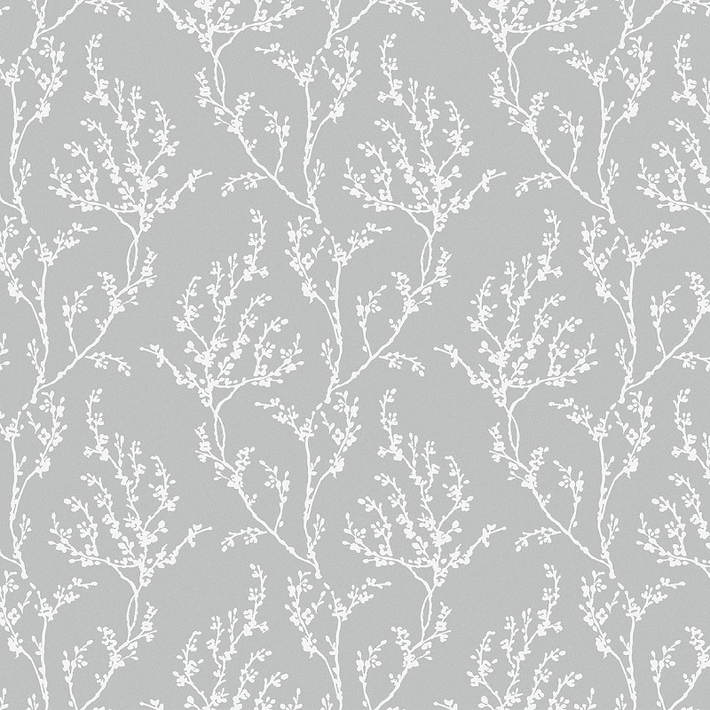 WG0302 мотив ветка перламутровом голубом фоне