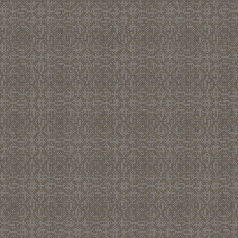 WG0406 мотив орнамент серебр.на коричневом фоне