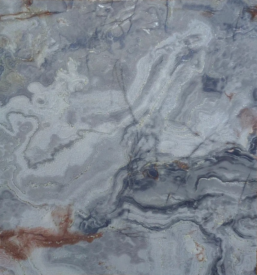 HK61720 мотив кварцит сине-коричневый