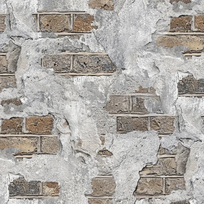 SAK2752 мотив кирпичи коричневые