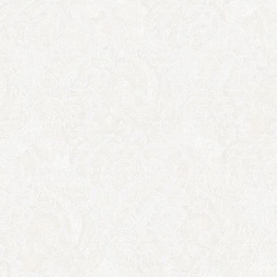 AK3251 мотив дамаск белый