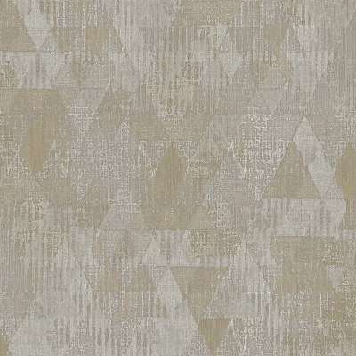 DTT2225 Мотив треугольники светло-бежевые