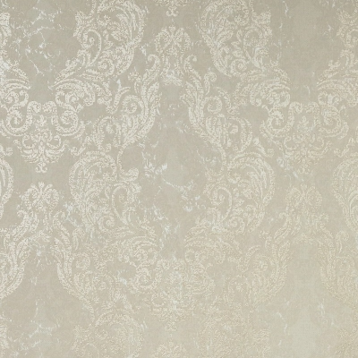 N55634 Мотив дамаск меандр бежево-серый