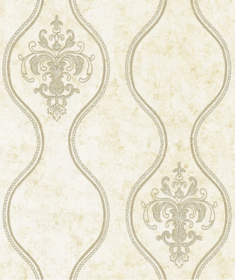 XSS0701 Дамаск на волне св.бежевый