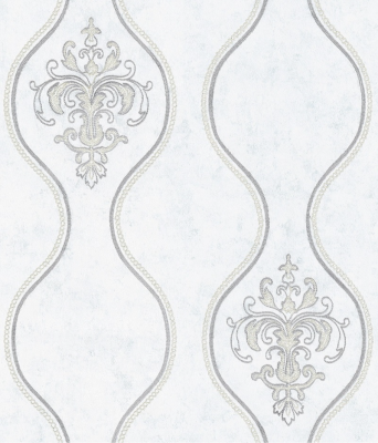 XSS0703 Дамаск на волне голубой