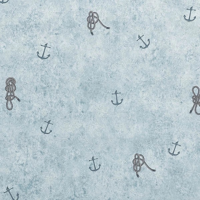 3513-3 мотив якоря на синем фоне