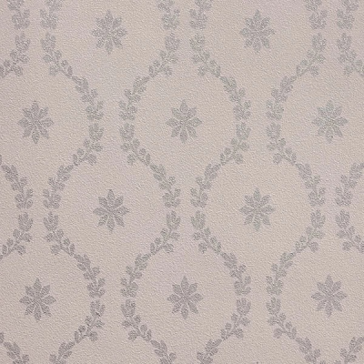 3517-10 мотив серебрянный узор на розовом фоне