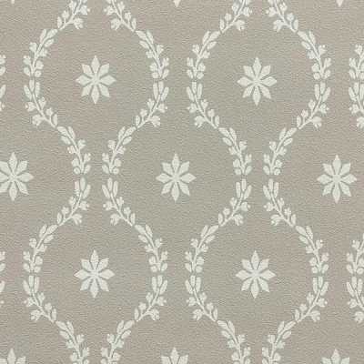 3517-4 мотив белый узор на сером фоне