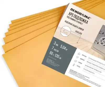 из XPS «ПЕНОПЛЭКС» листовая 3×600×1200 мм