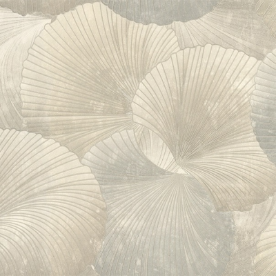 A3201-4 мотив веера серо-бежевые