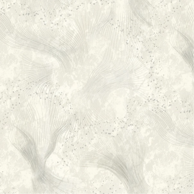 A3202-3 мотив медузы серебрянные на жемчужнм фоне