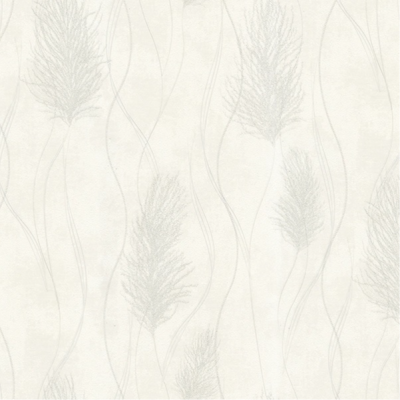 A3205-5 мотив рогоз жемчужный на белом фоне