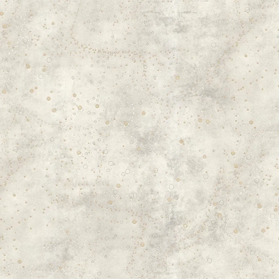 A3207-1 мотив золотистые шарики на св.сером фоне