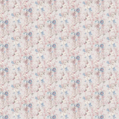 3503-1 мотив цветочная поляна на светло роз.фоне