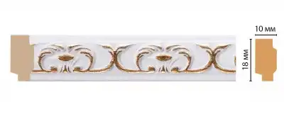Молдинг DECOMASTER 158-118 ДМ (18*10*2400 мм)
