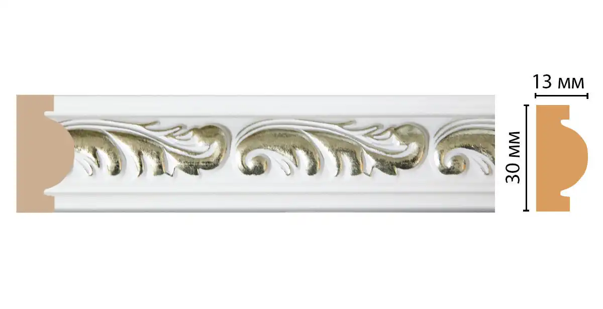 Молдинг DECOMASTER 157-60 ДМ (30*13*2400 мм)