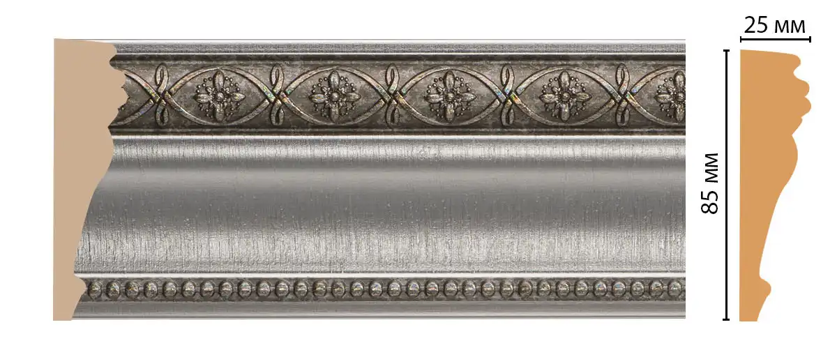 Молдинг DECOMASTER 152-55 ДМ (85*25*2400 мм)