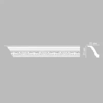 Плинтус потолочный с рисунком DECOMASTER 95842 (35*35*2400мм)