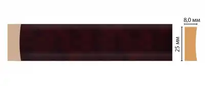 Молдинг DECOMASTER D046-62 (25*8*2400мм)