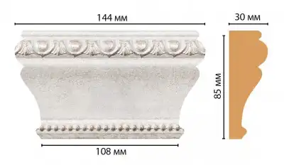 Капитель DECOMASTER D202-19D (144*85*30мм)