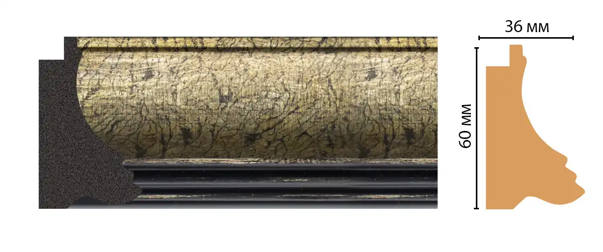 Багет DECOMASTER FM31-1 (60*36*2850мм)