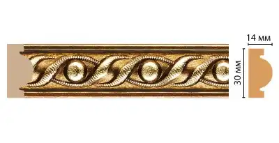 Молдинг DECOMASTER 157-43 ДМ (30*13*2400 мм)