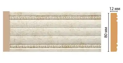 Молдинг DECOMASTER 150-41 ДМ (80*12*2400 мм)