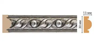Молдинг DECOMASTER 157-44 ДМ (30*13*2400 мм)