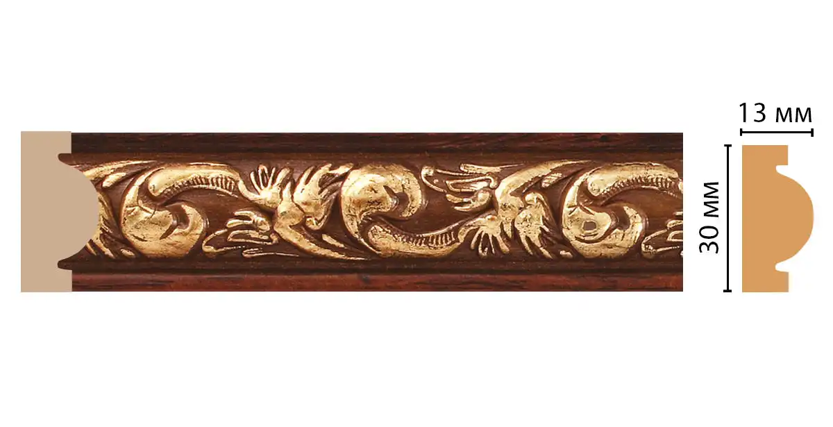 Молдинг DECOMASTER 157-1084 ДМ (30*13*2400 мм)