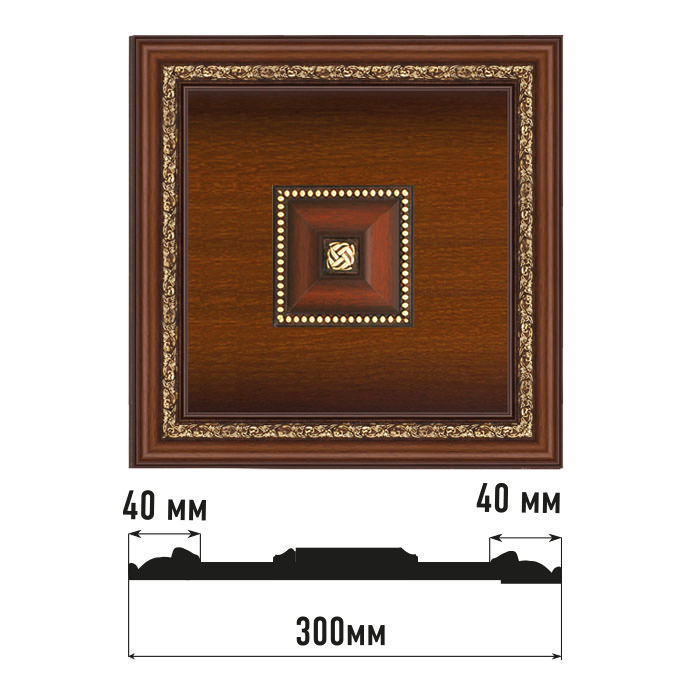 Декоративное панно DECOMASTER D31-51 (300*300*32мм)