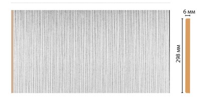 Декоративная панель DECOMASTER G30-19 (298*4*2400мм)
