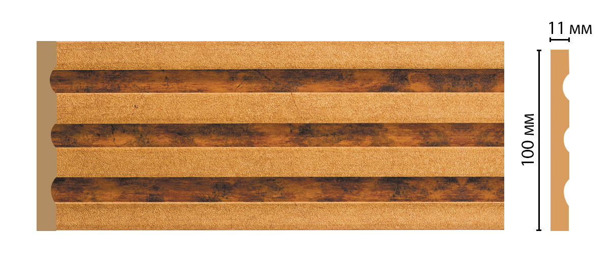 Пилястра DECOMASTER D201-1223ДМ (100*11*2400мм)