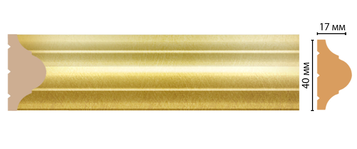 Молдинг DECOMASTER D002-374 (40*17*2400мм)